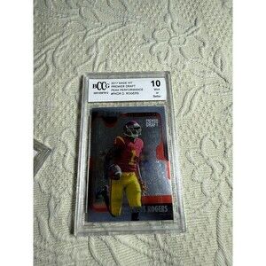 2017 SAGE HIT Premier Draft Peak Performance Darreus Rogers BCCG 10 #PK-DR